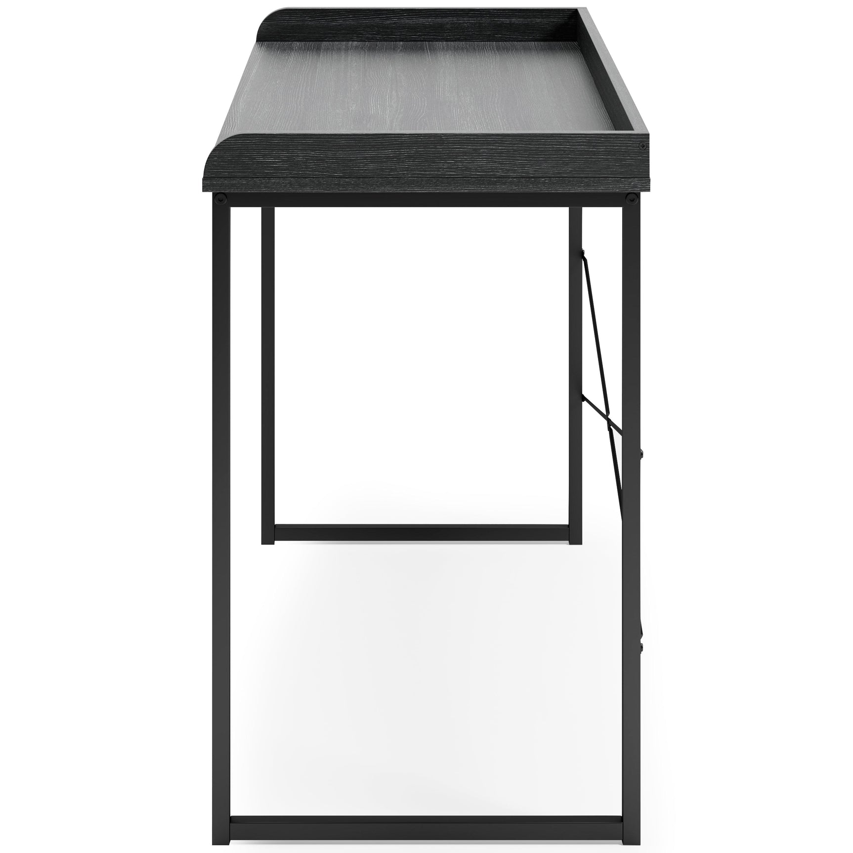 Yarlow Black Home Office Desk - Ella Furniture