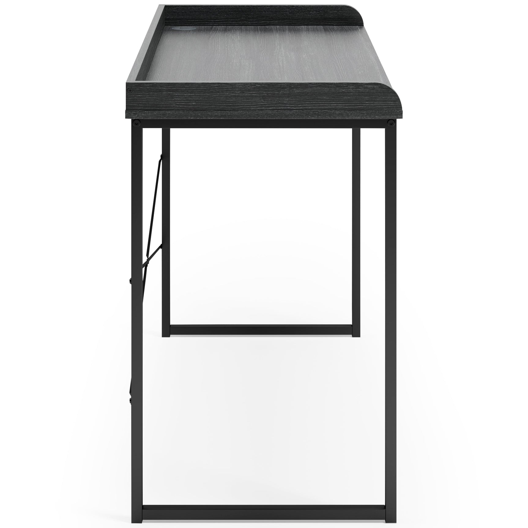 Yarlow Black Home Office Desk - Ella Furniture