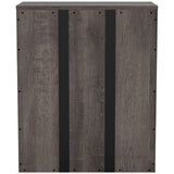 Arlenbry Gray 30" Bookcase - Ella Furniture