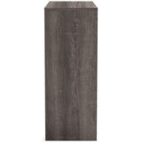 Arlenbry Gray 30" Bookcase - Ella Furniture