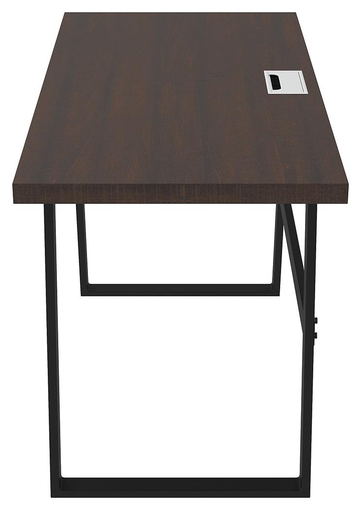 Camiburg Warm Brown 47" Home Office Desk H283-14 - Ella Furniture