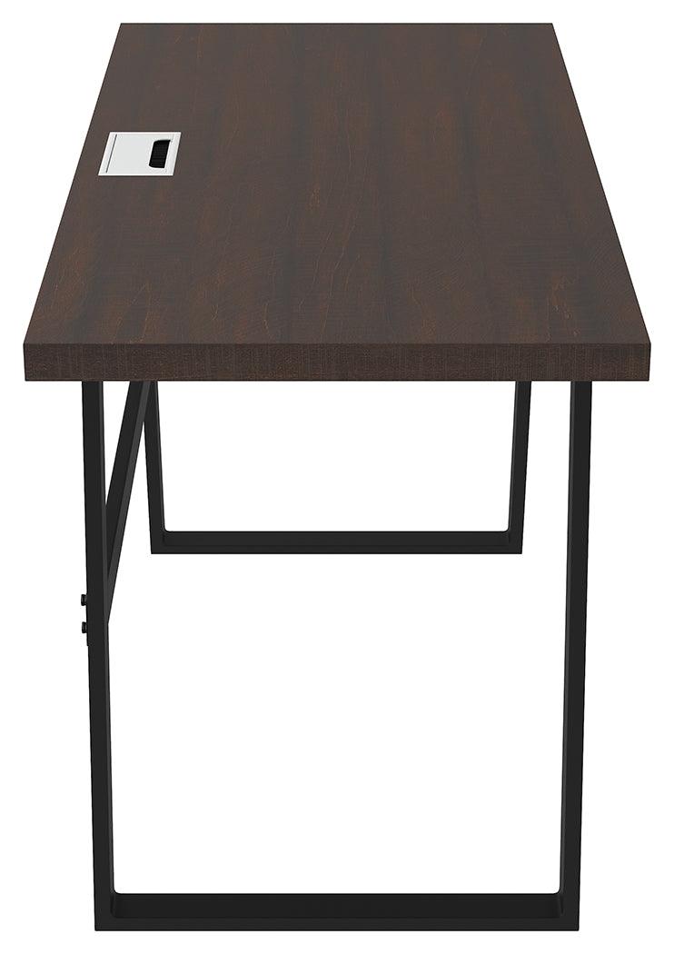 Camiburg Warm Brown 47" Home Office Desk H283-14 - Ella Furniture