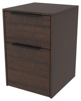 Camiburg Warm Brown File Cabinet - Ella Furniture