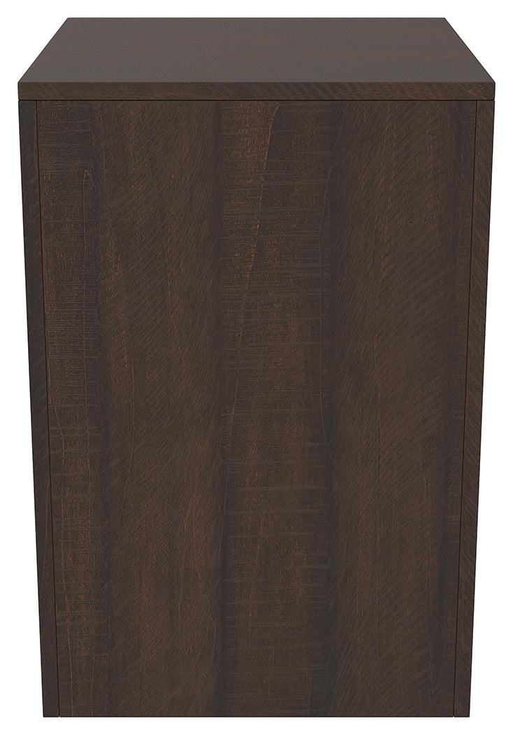 Camiburg Warm Brown File Cabinet - Ella Furniture