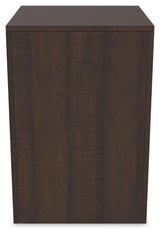 Camiburg Warm Brown File Cabinet - Ella Furniture