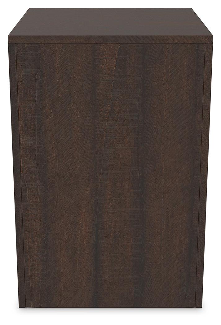 Camiburg Warm Brown File Cabinet - Ella Furniture