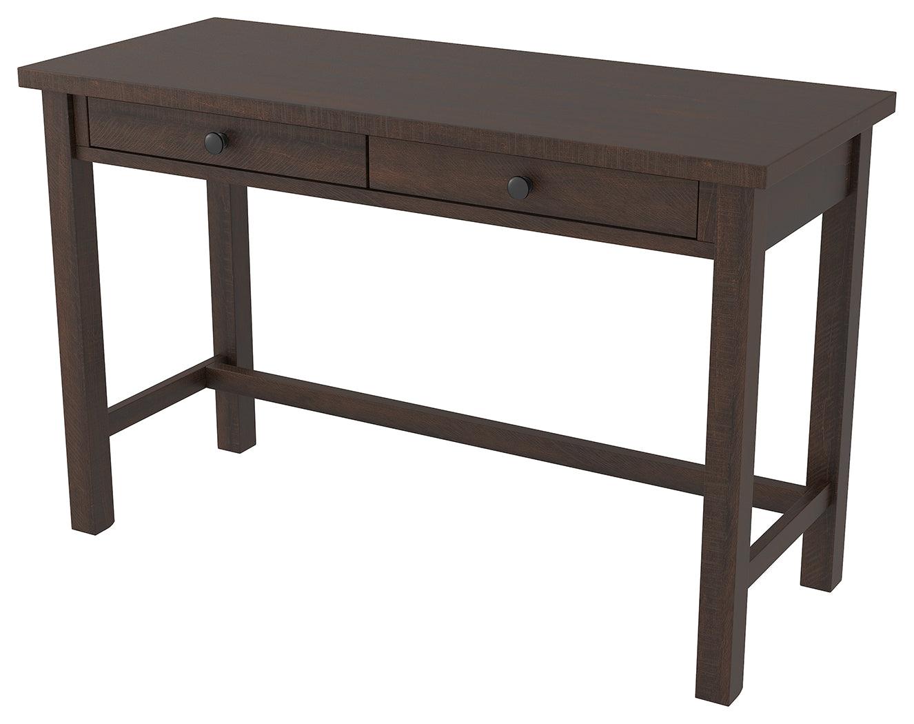 Camiburg Warm Brown 47" Home Office Desk H283-14 - Ella Furniture