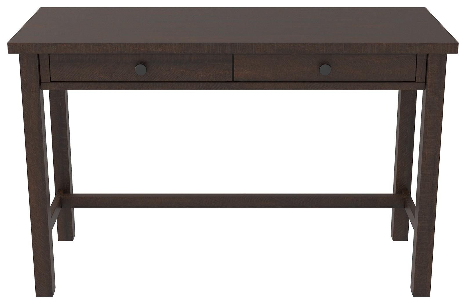 Camiburg Warm Brown 47" Home Office Desk H283-14 - Ella Furniture