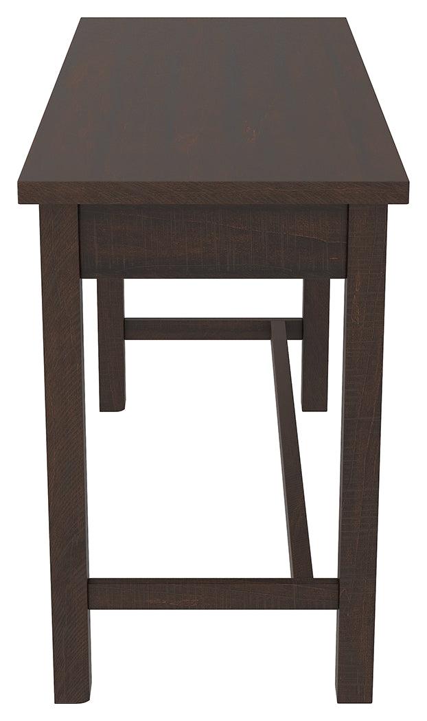 Camiburg Warm Brown 47" Home Office Desk H283-14 - Ella Furniture