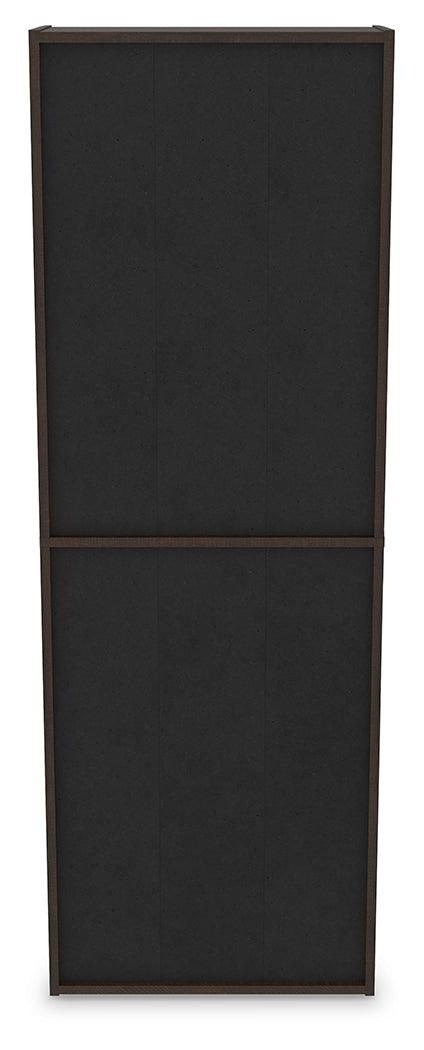 Camiburg Warm Brown Bookcase - Ella Furniture