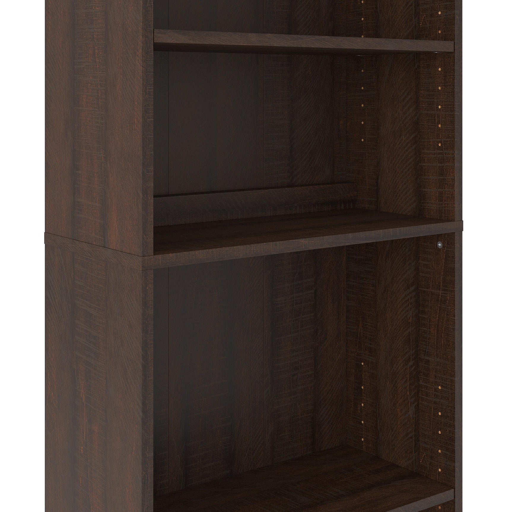 Camiburg Warm Brown Bookcase - Ella Furniture