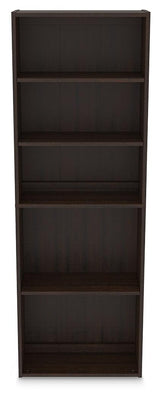 Camiburg Warm Brown Bookcase - Ella Furniture