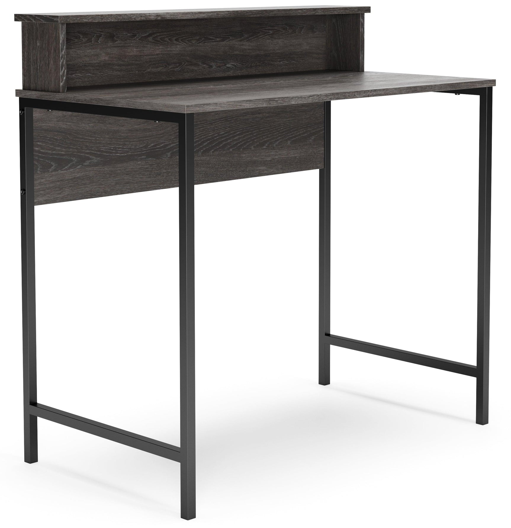 Freedan Grayish Brown 37" Home Office Desk - Ella Furniture