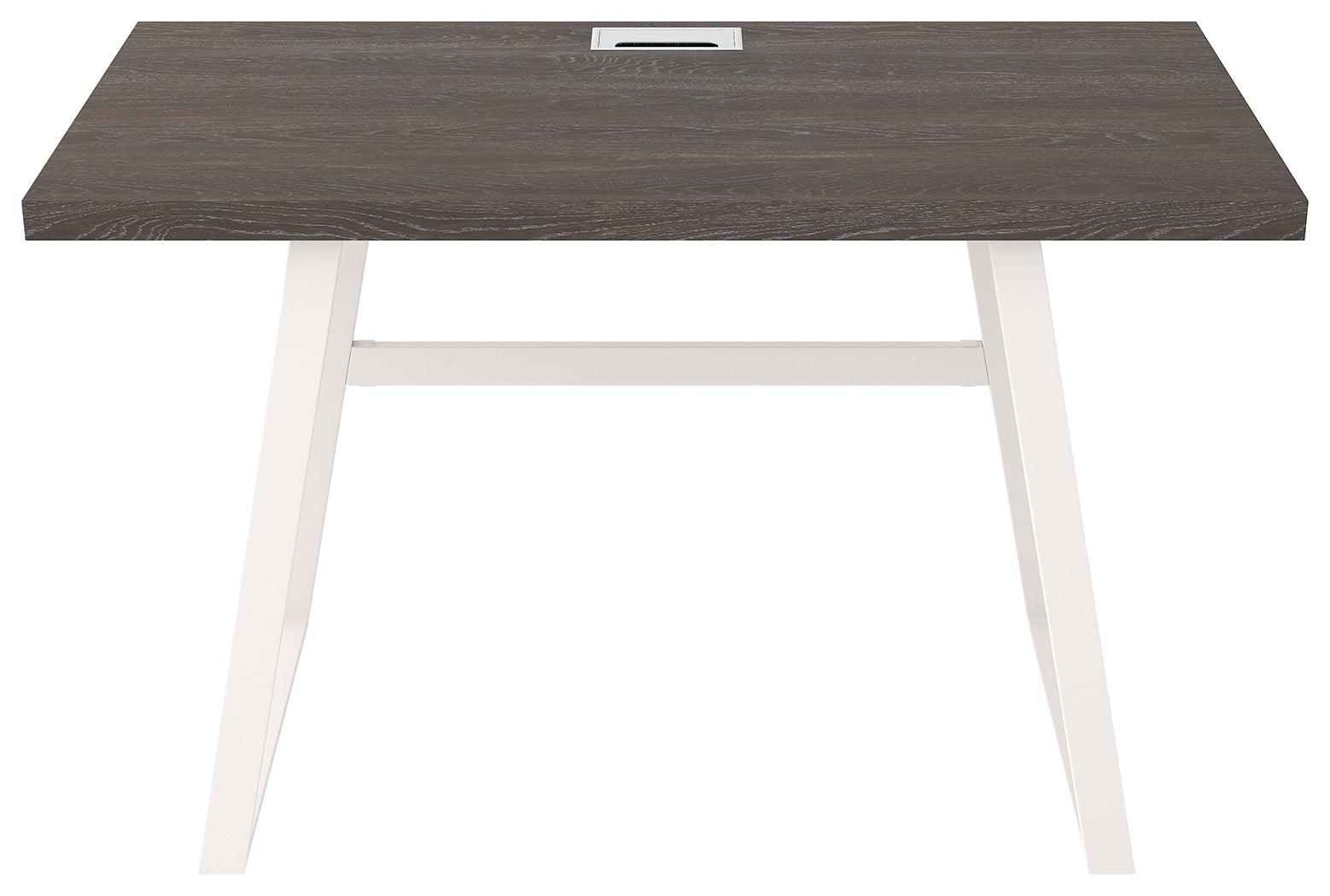 Dorrinson Two-tone 47" Home Office Desk - Ella Furniture