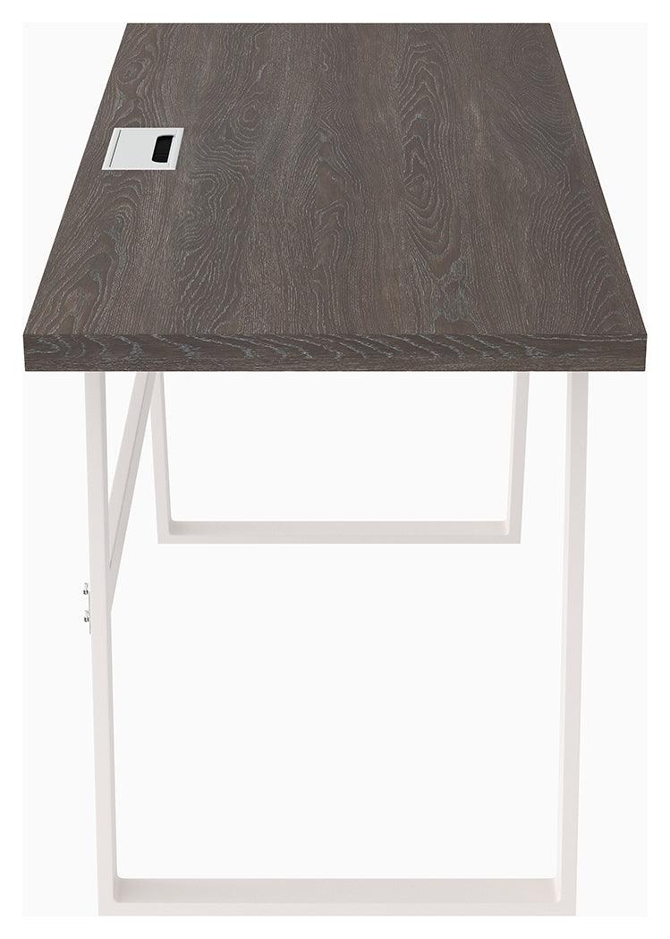 Dorrinson Two-tone 47" Home Office Desk - Ella Furniture