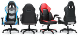 Lynxtyn Red/black Home Office Chair - Ella Furniture