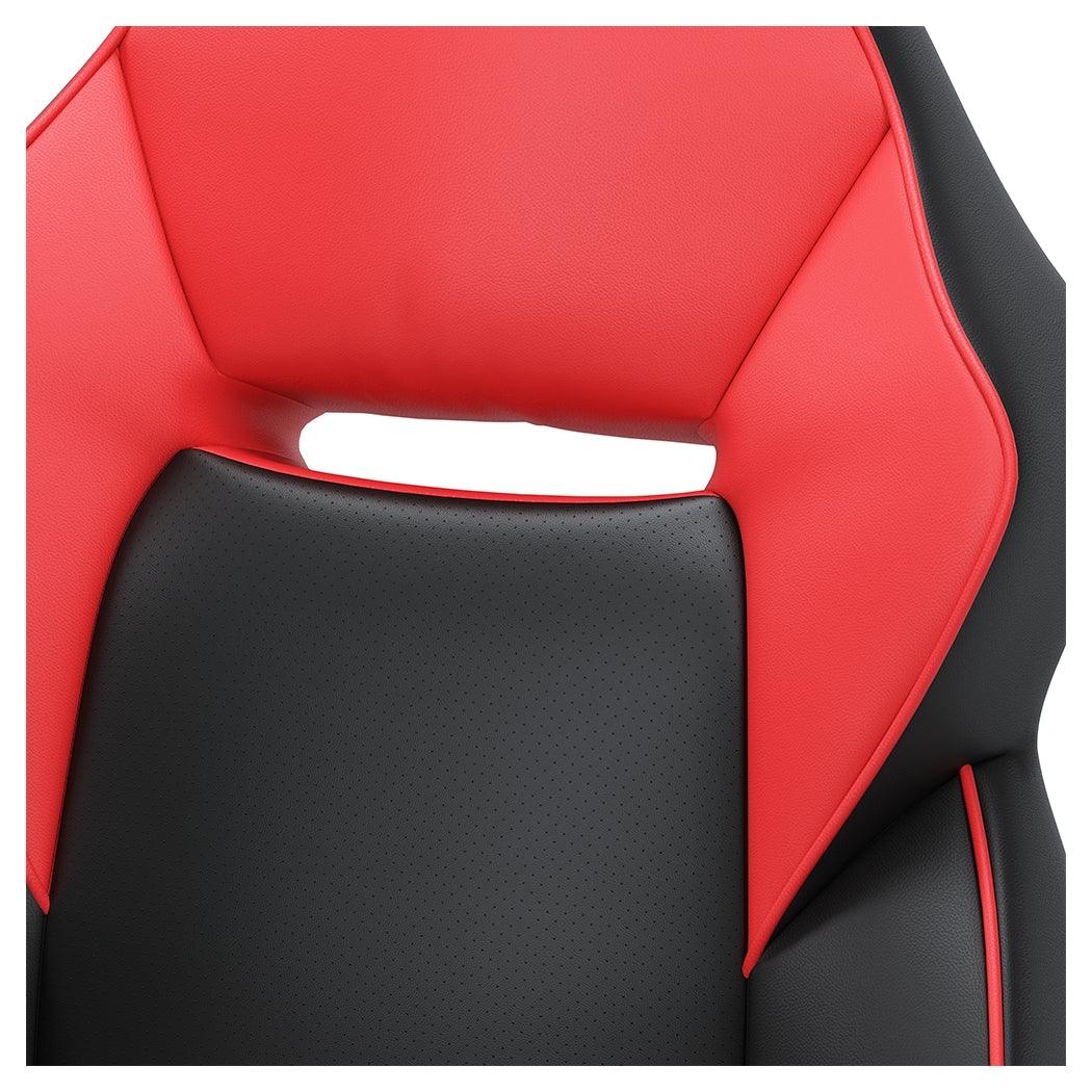 Lynxtyn Red/black Home Office Chair - Ella Furniture