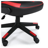 Lynxtyn Red/black Home Office Chair - Ella Furniture