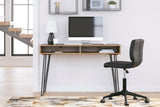 Strumford Brown/Black Home Office Desk - Ella Furniture