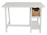 Mirimyn Antique White 42" Home Office Desk - Ella Furniture