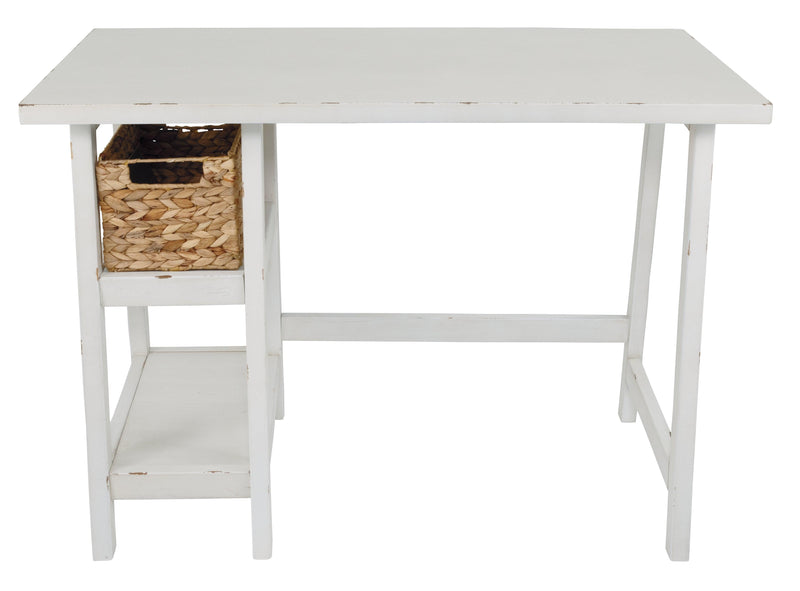 Mirimyn Antique White 42" Home Office Desk - Ella Furniture