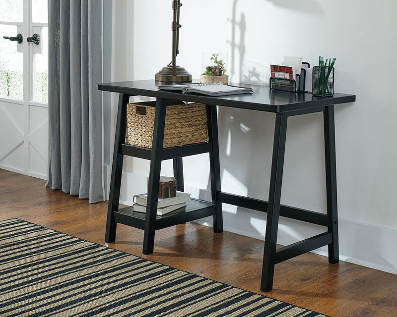 Mirimyn Black 42" Home Office Desk - Ella Furniture