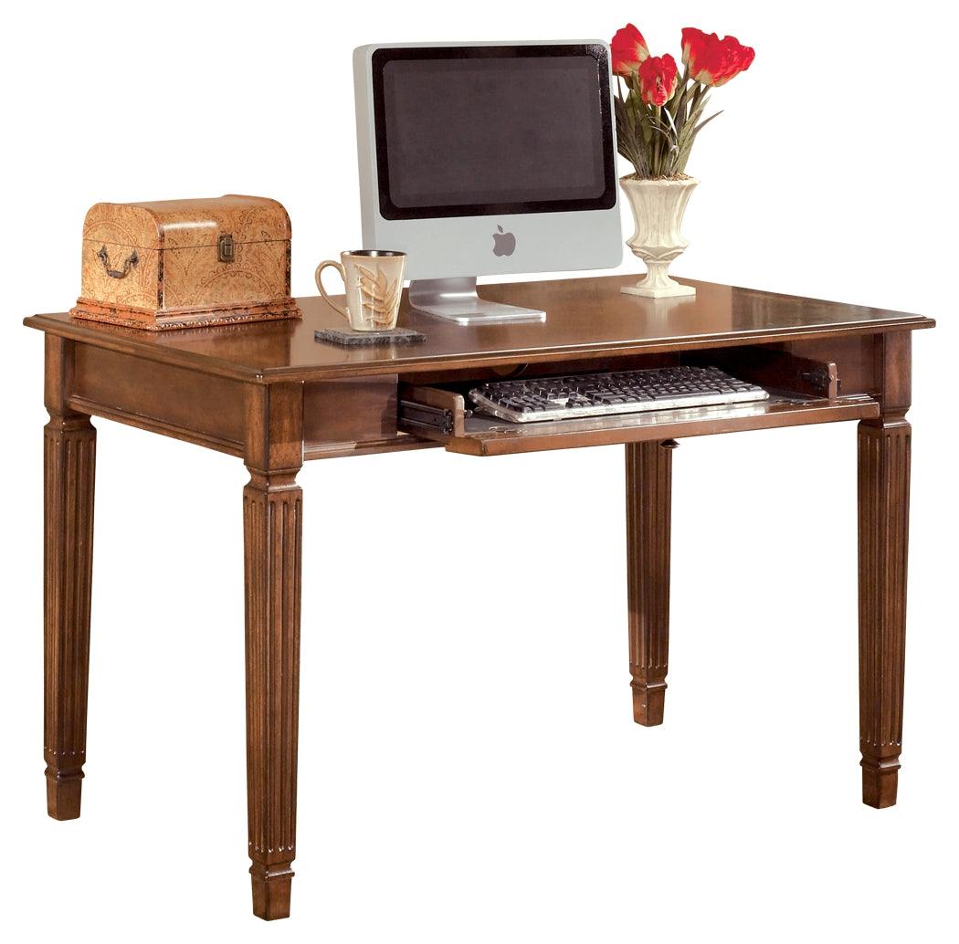 Hamlyn Medium Brown 48" Home Office Desk - Ella Furniture