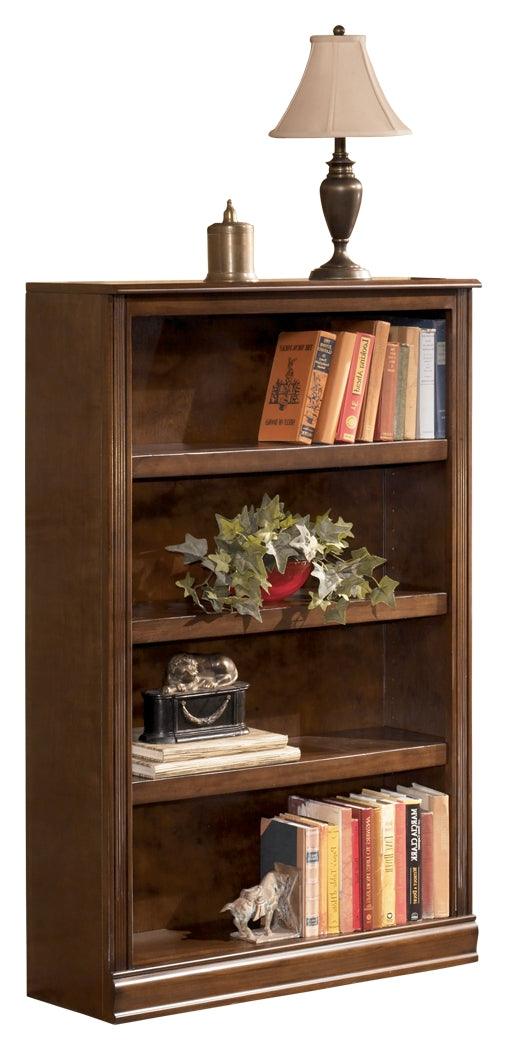 Hamlyn Medium Brown 53" Bookcase - Ella Furniture