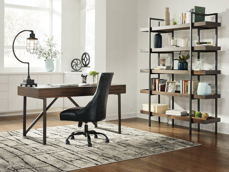 Starmore Brown 60" Home Office Desk - Ella Furniture
