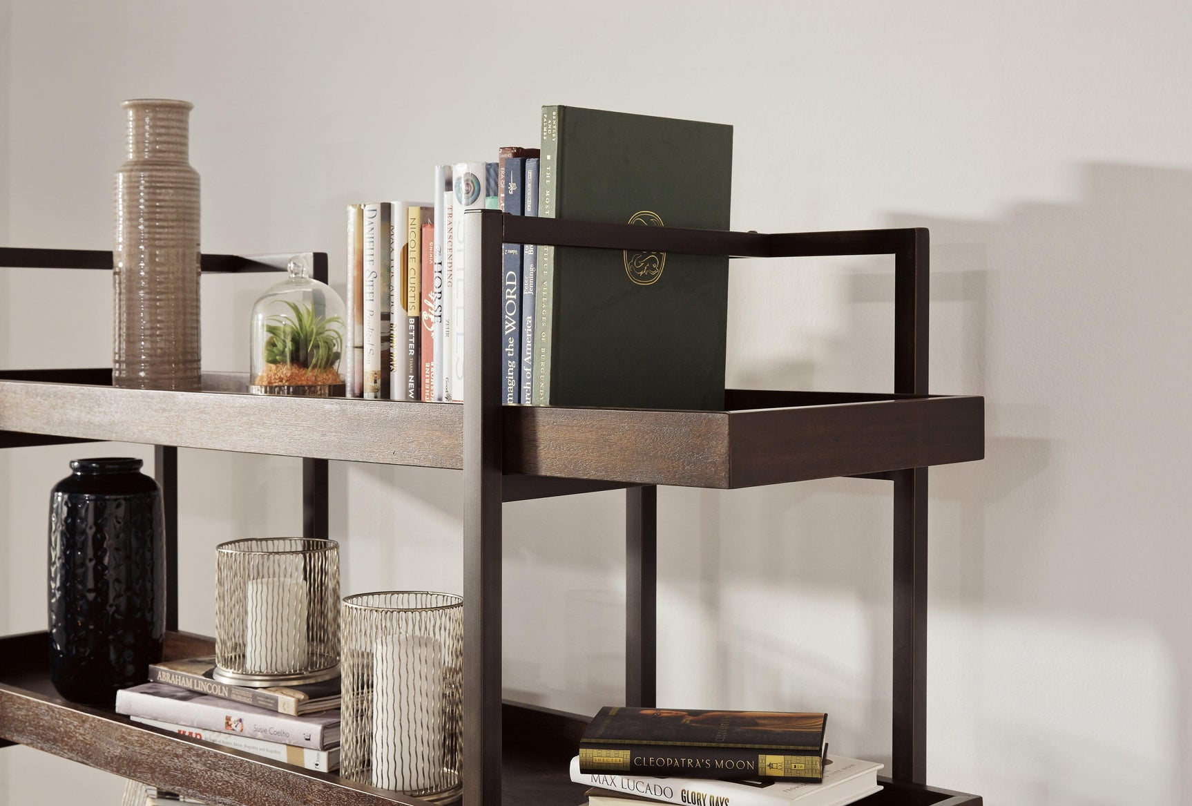 Starmore Brown 76" Bookcase - Ella Furniture