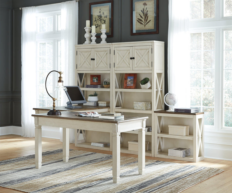 Bolanburg Two-tone 60" Home Office Desk - Ella Furniture