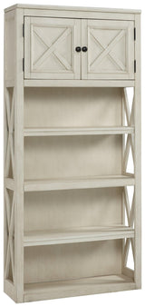 Bolanburg Two-tone 75" Bookcase - Ella Furniture