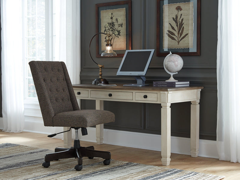 Bolanburg Two-tone 60" Home Office Desk - Ella Furniture