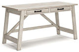 Carynhurst Whitewash 60" Home Office Desk - Ella Furniture