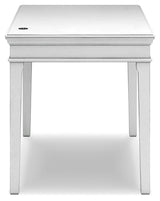 Kanwyn Whitewash 48" Home Office Desk - Ella Furniture