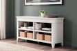 Kanwyn Whitewash Credenza - Ella Furniture