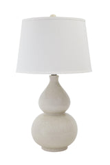 Saffi Cream Table Lamp - Ella Furniture