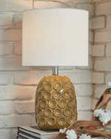 Moorbank Amber Table Lamp - Ella Furniture