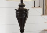 Darlita Bronze Finish Table Lamp (Set Of 2) - Ella Furniture