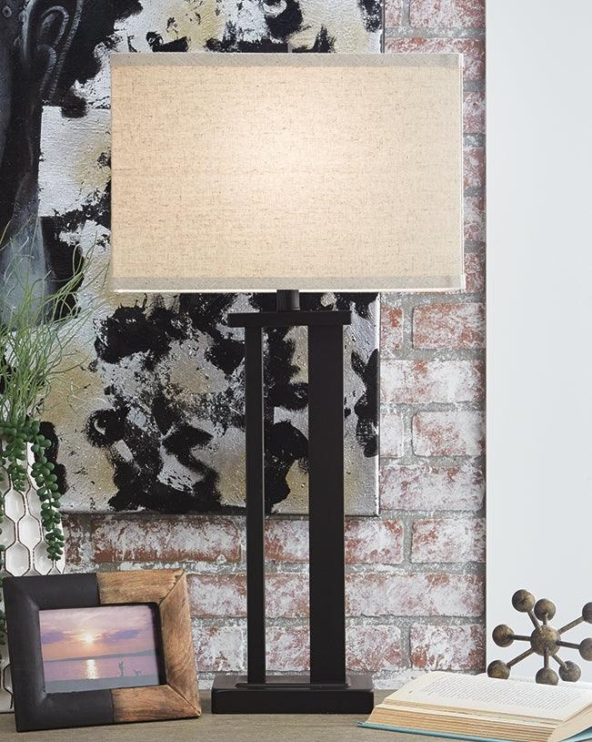 Aniela Bronze Finish Table Lamp (Set Of 2) - Ella Furniture
