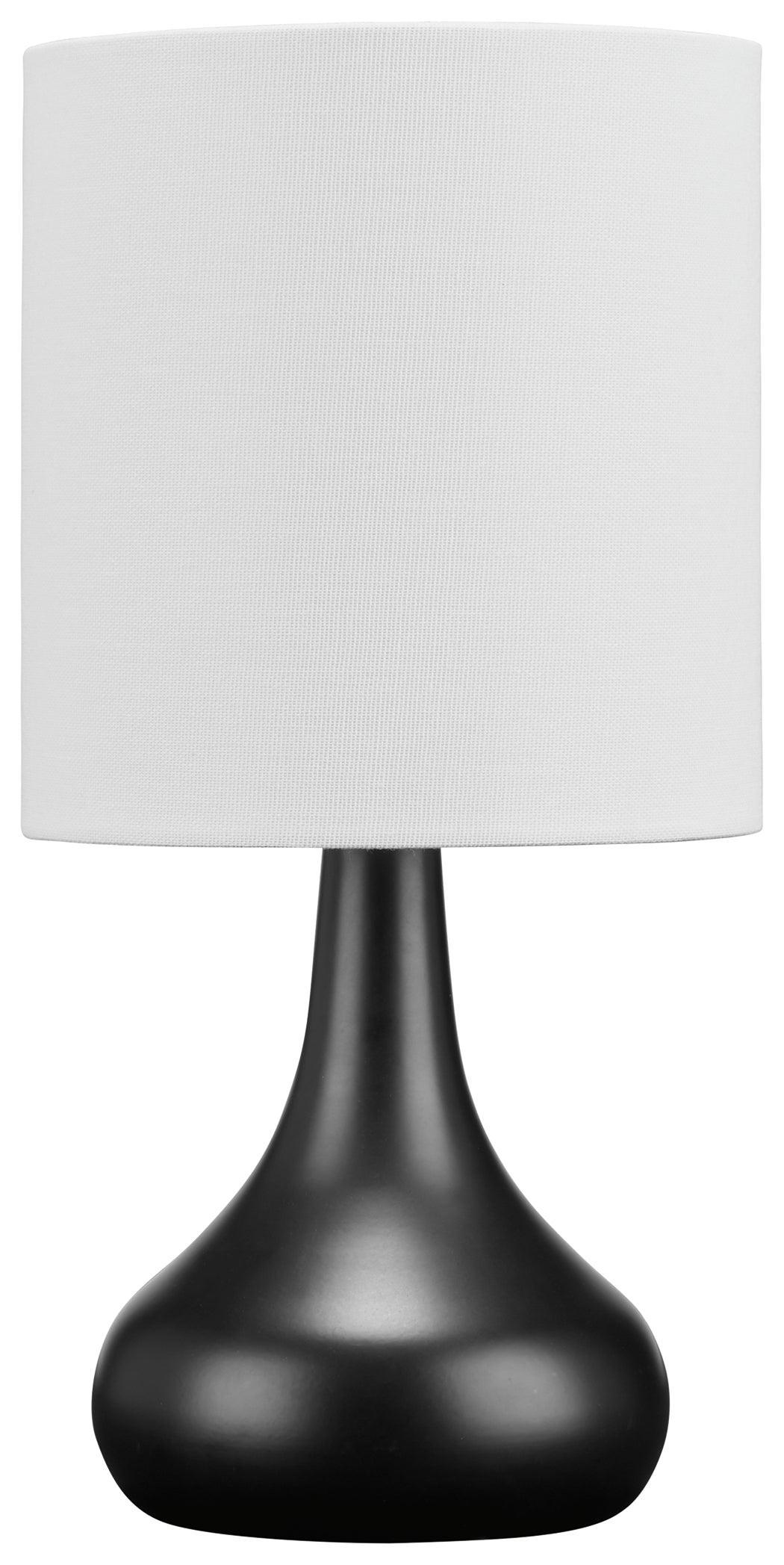 Camdale White Table Lamp - Ella Furniture