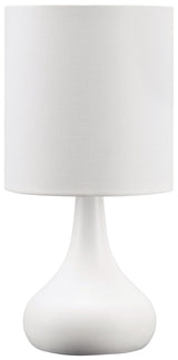 Camdale White Table Lamp - Ella Furniture