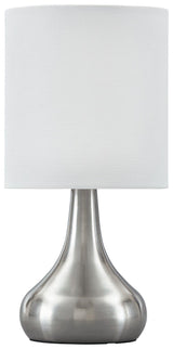 Camdale White Table Lamp - Ella Furniture