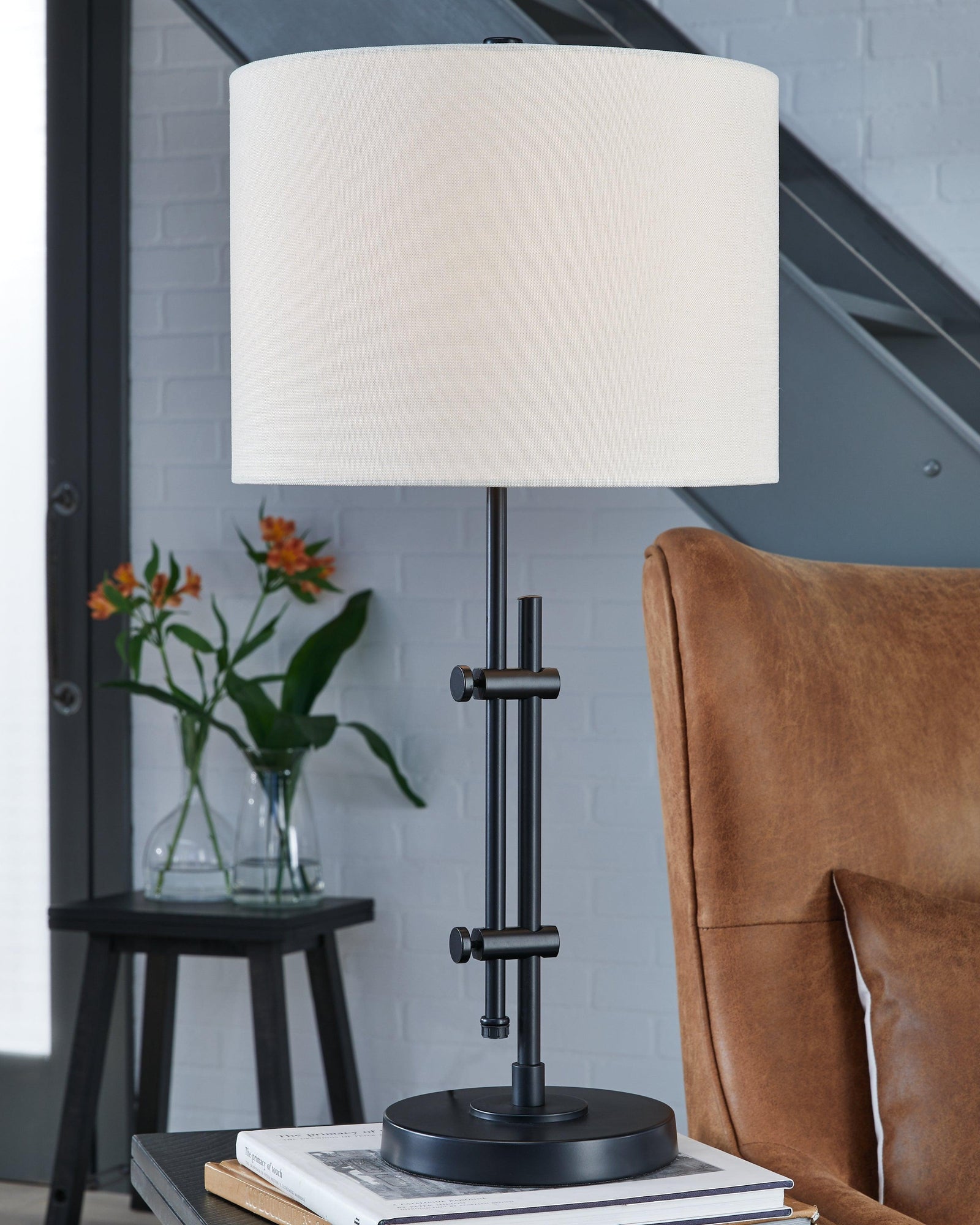 Baronvale Black Table Lamp - Ella Furniture