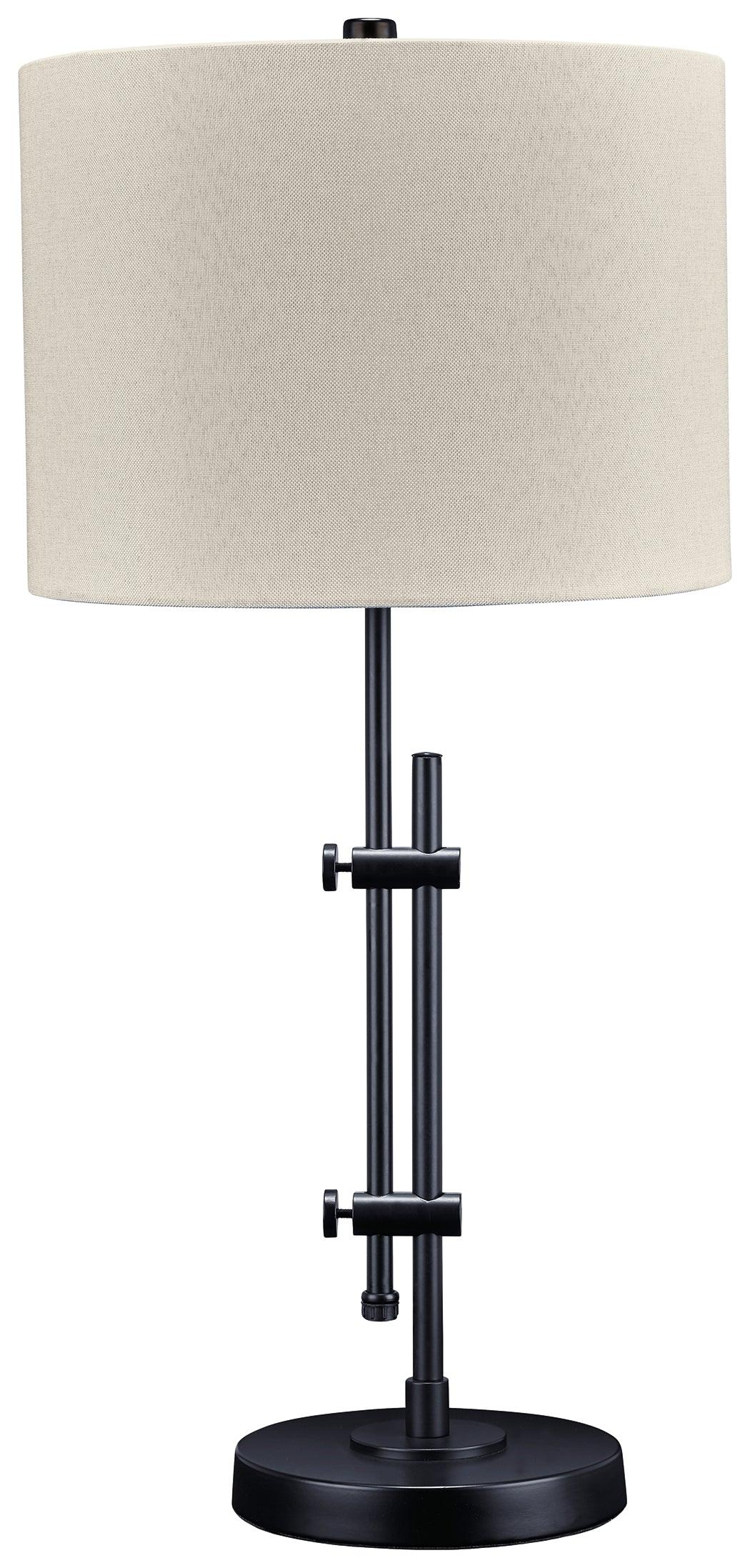 Baronvale Black Table Lamp - Ella Furniture