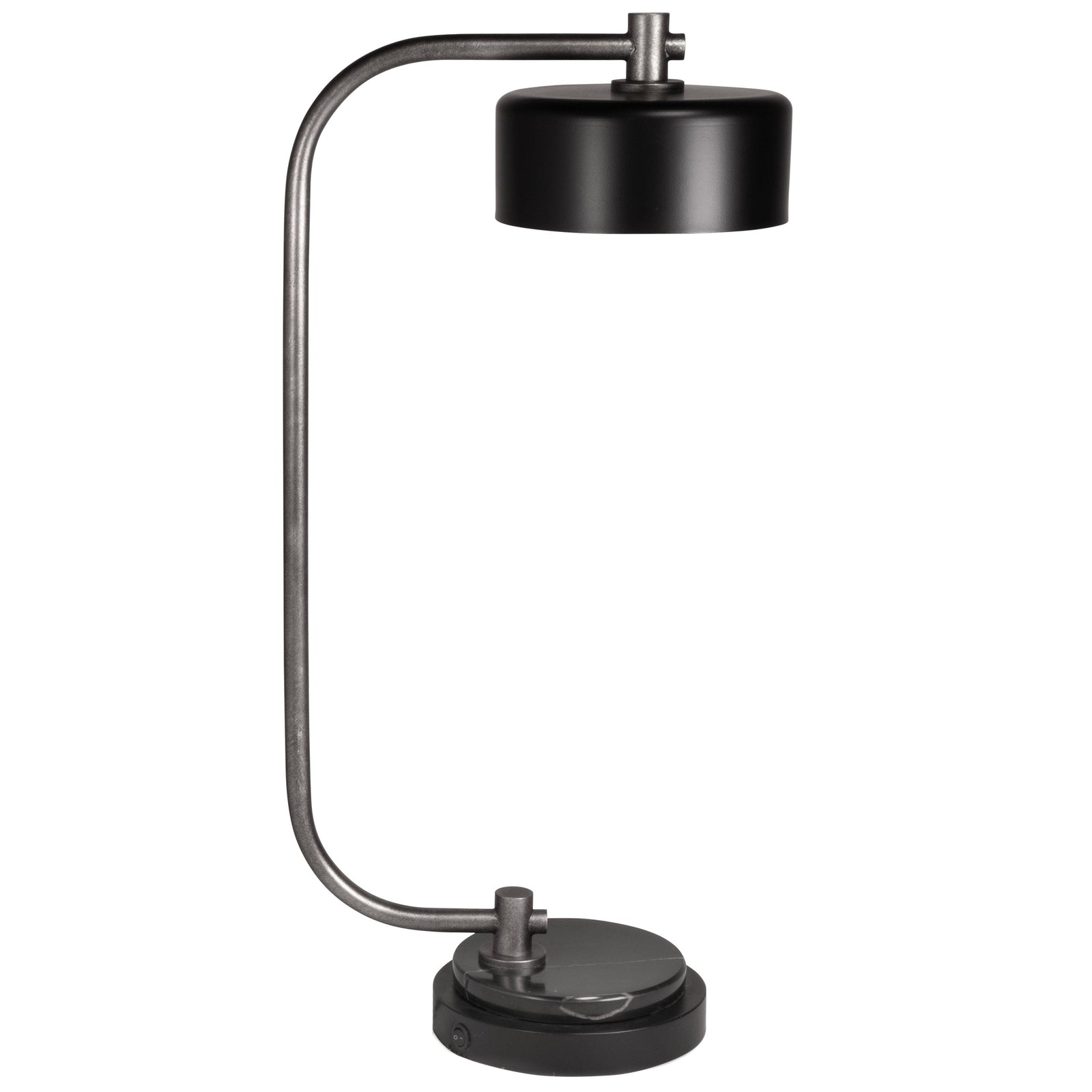 Eliridge Black/silver Finish Desk Lamp - Ella Furniture