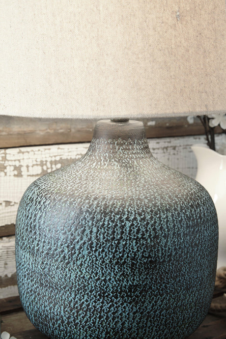 Malthace Patina Table Lamp - Ella Furniture
