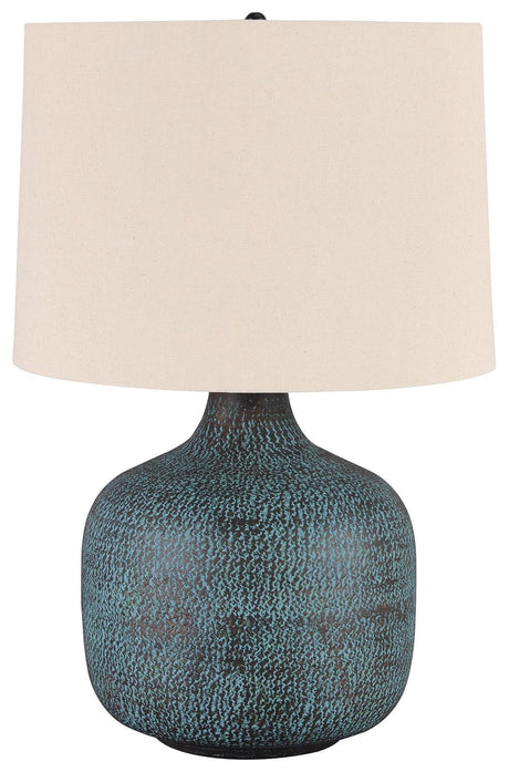 Malthace Patina Table Lamp - Ella Furniture