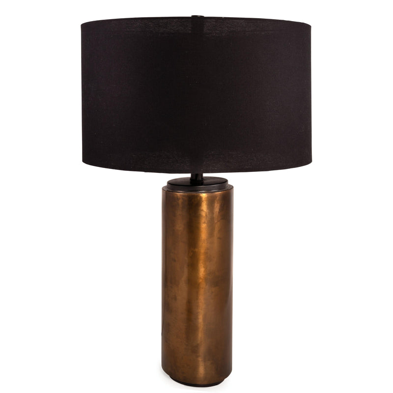 Hildry Antique Brass Finish Table Lamp
