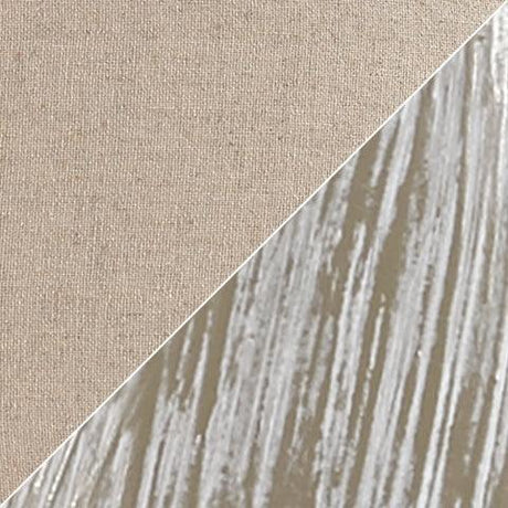 Close-up of whitewash resin texture on Bernadate lamp base